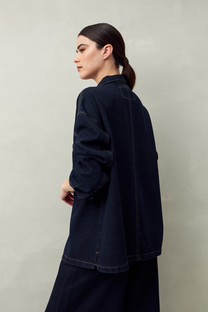SOBRECAMISA HOPE Indigo