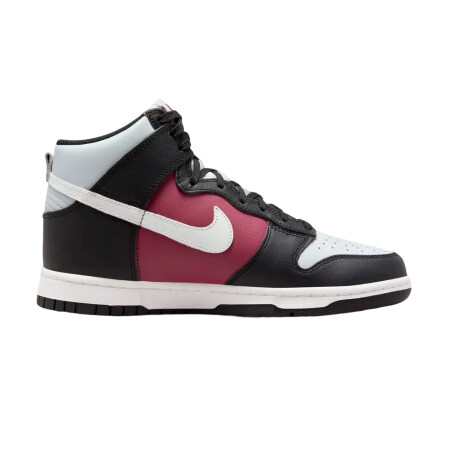 Championes Nike Dunk High Grey/Black/Red