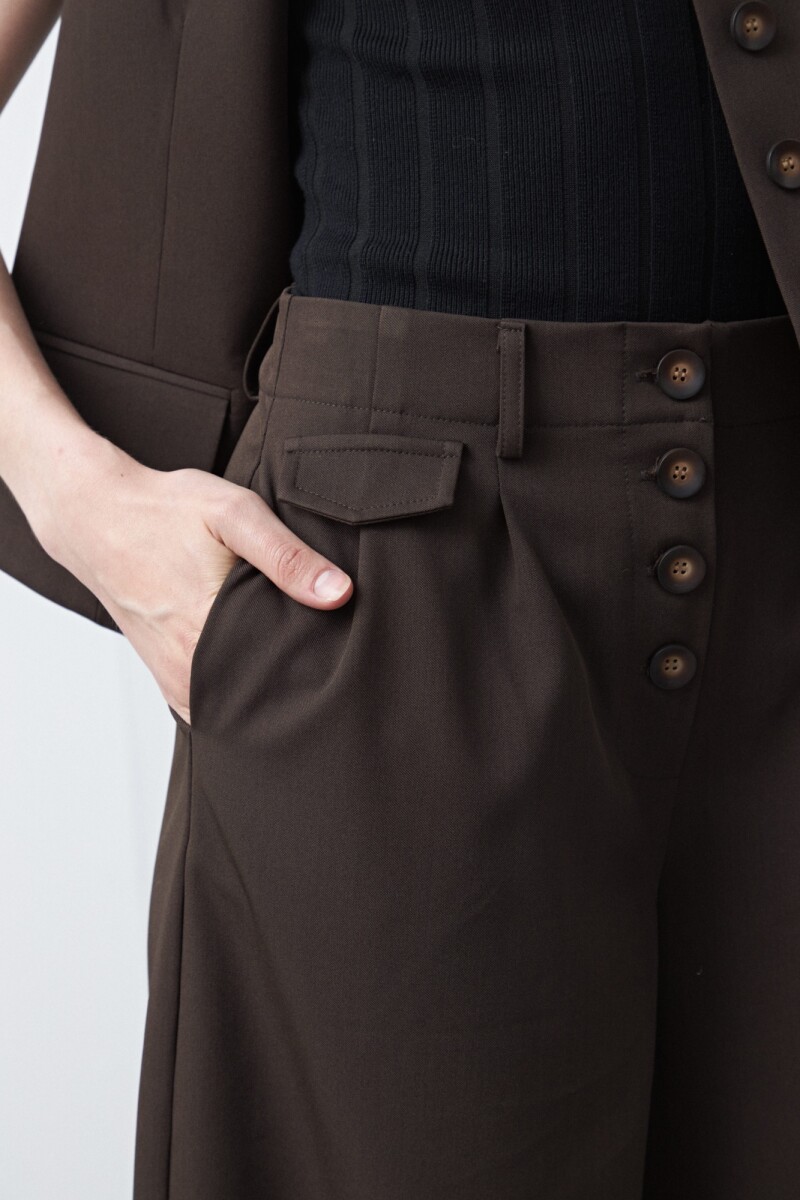 PANTALON NIA Chocolate