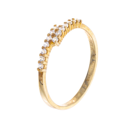 Anillo de oro 9 ktes con circonias Anillo de oro 9 ktes con circonias