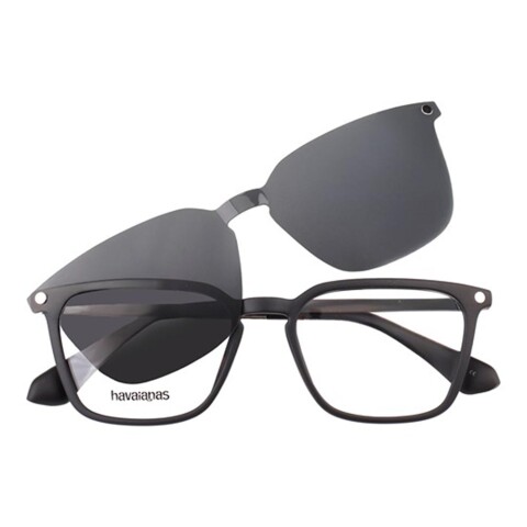 Lentes 2 en 1 Havaianas Verao Cuadrado Negro/Ónix