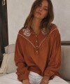 Camisa Alex terracota