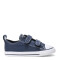 Championes Infantiles Converse CT 2V OX Azul Marino - Blanco