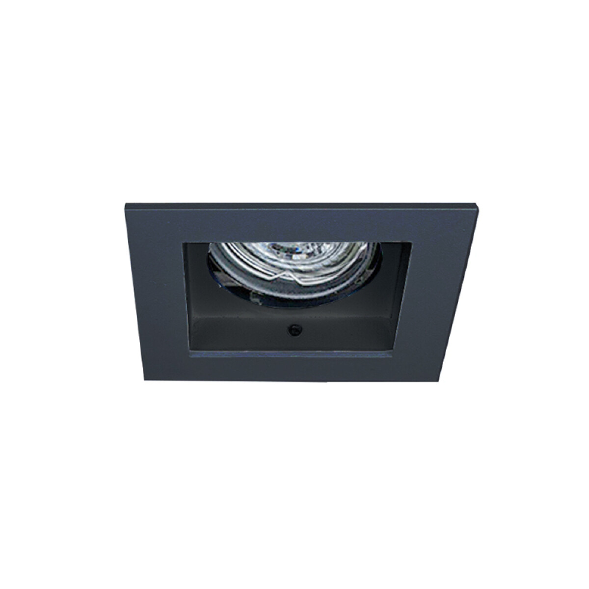 Downlight cuadrado ZARA negro p/GU10 (no inc.) - MN0015 