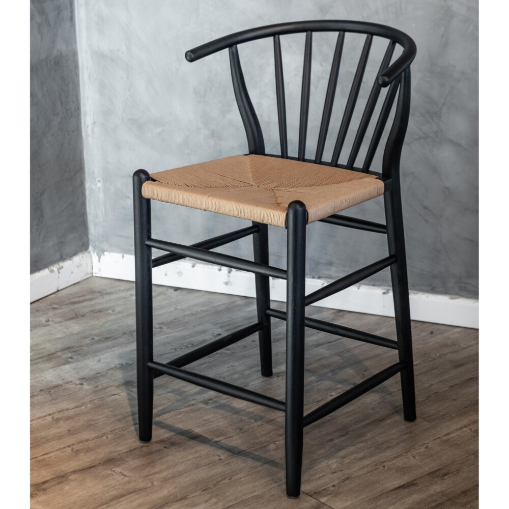 Banqueta wish negra, H 65cm Banqueta wish negra, H 65cm