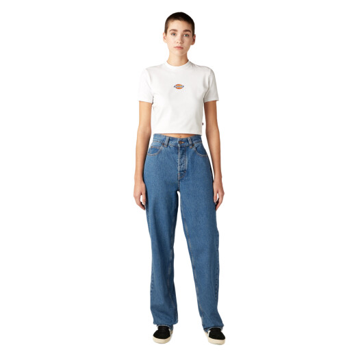 Remera Dickies Womens Maple Valley Tee - Blanco Remera Dickies Womens Maple Valley Tee - Blanco