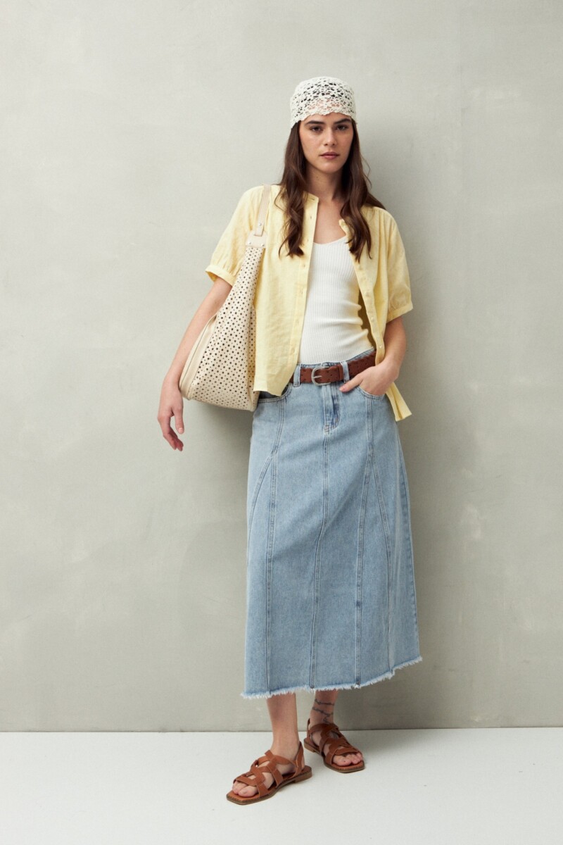 CAMISA LOLA Manteca