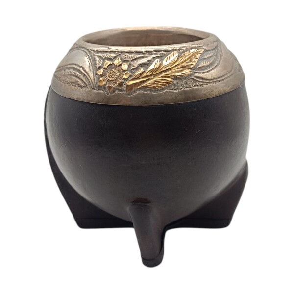 MATE TORPEDO PLATA Y ORO 09 marrónuniforme