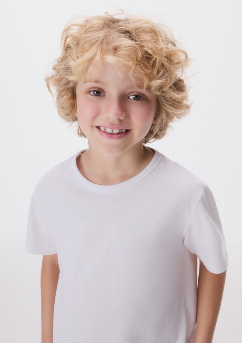 CAMISETA MM MASC - BRANCO 