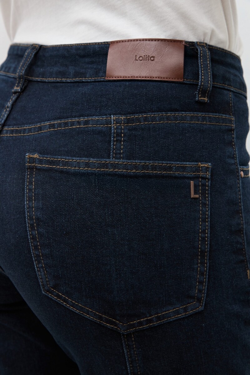 Jean recto Mina jean oscuro