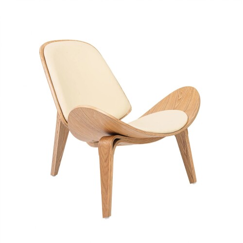 Butaca Shell Natural / Beige