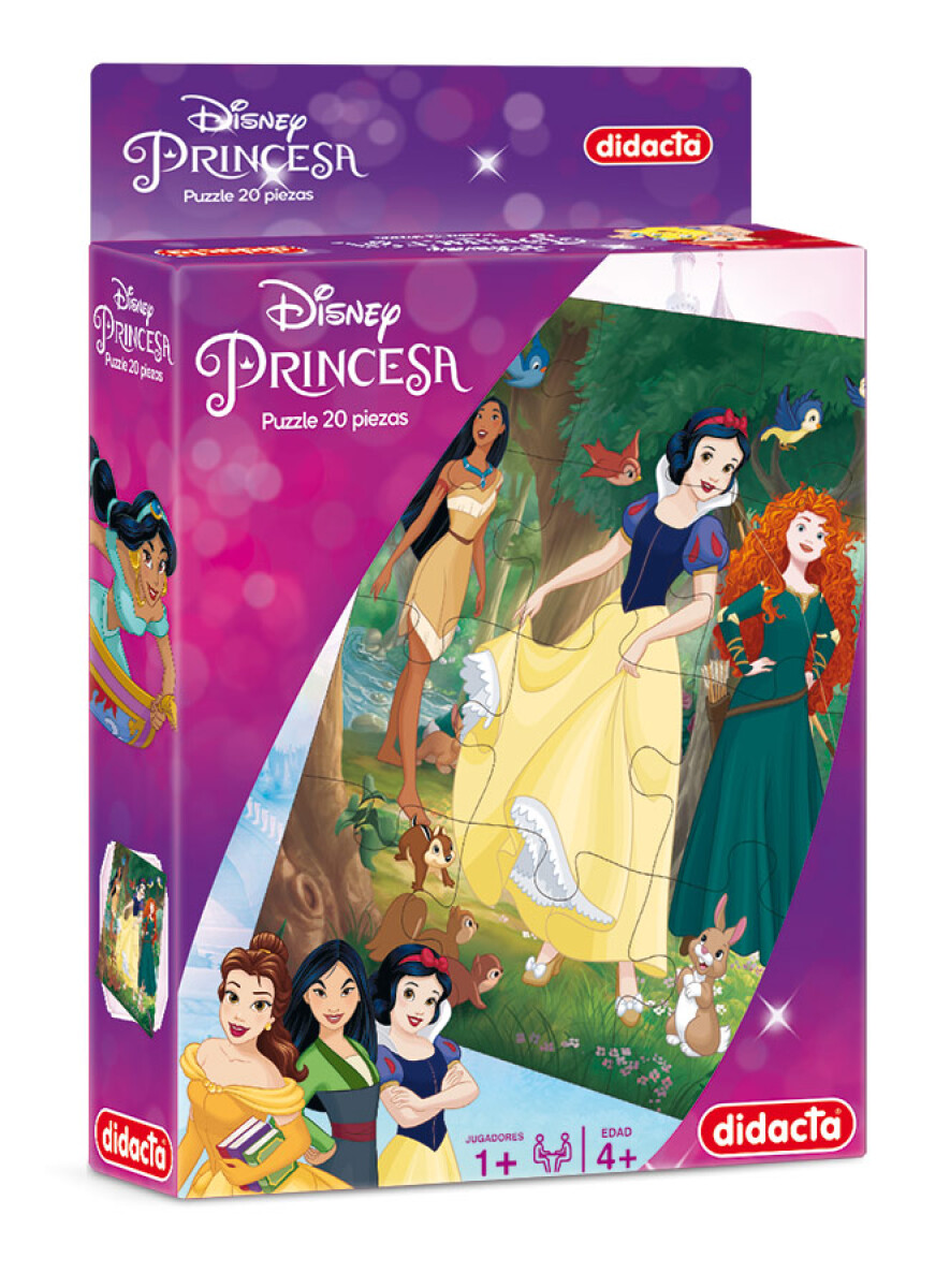 Puzzle Princesas 20 Piezas A 