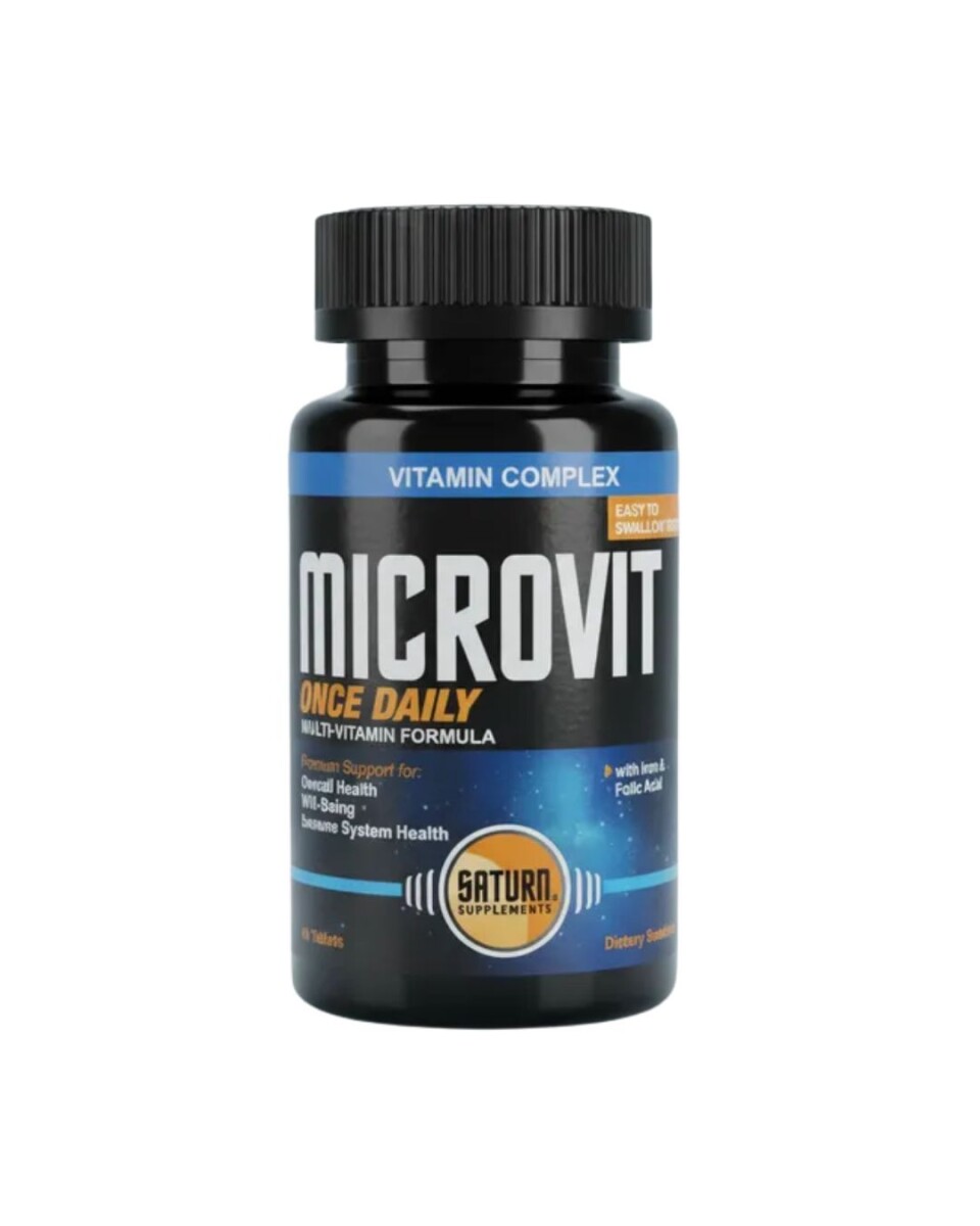 Saturn Supplements Microvit 90caps 