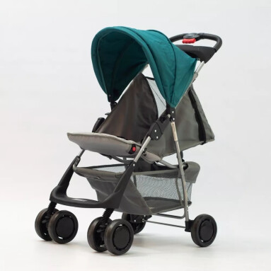 Cochecito de Paseo Convertible En Cuna Con Capota - Tinok Verde Oscuro