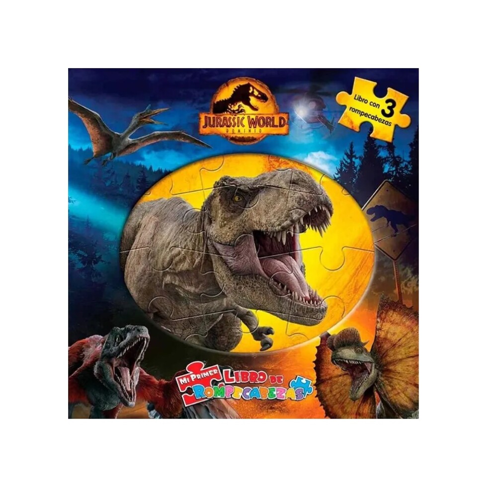 Mi Primer Libro De Rompecabeza-Jurassic World MI PRIMER LIBRO DE ROMPECABEZA-JURASSIC