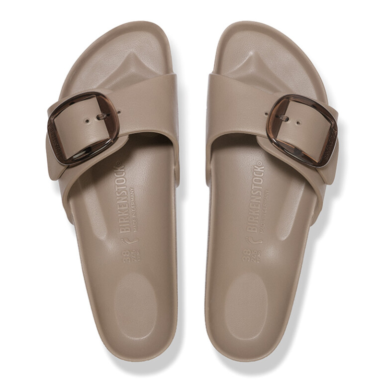 Madrid Big Buckle EVA Gray Taupe Gray Taupe