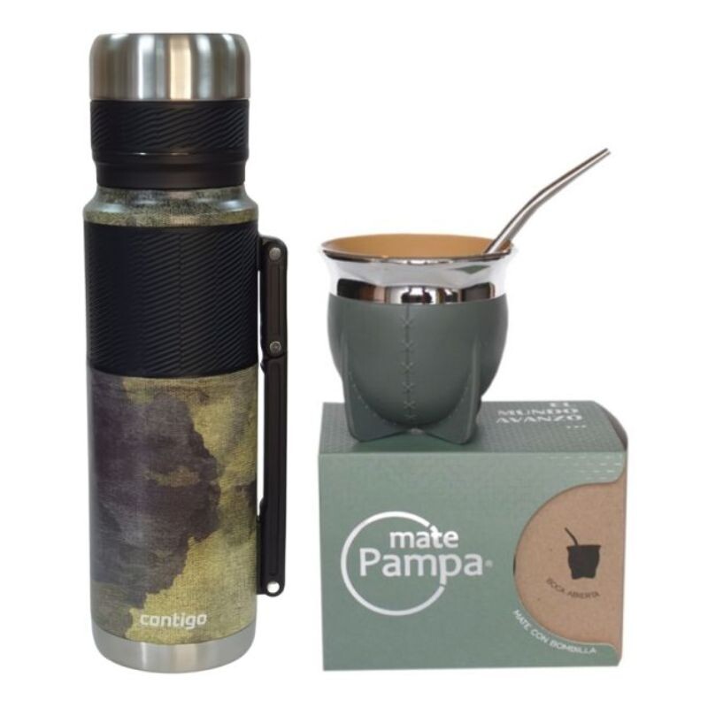 Kit Contigo Termo+Guampa+Bombilla Kit Kit Contigo Termo+Guampa+Bombilla Kit