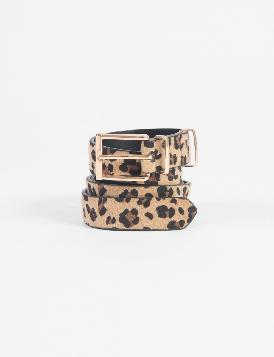 Cinturón animal print - animal print 