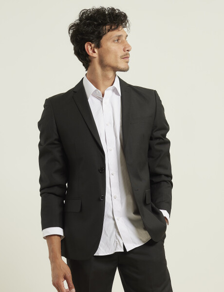 220262 TRAJE SLIM FIT HARRINGTON LABEL Negro