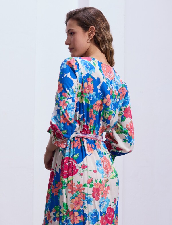 Vestido Drew MULTI/AZUL