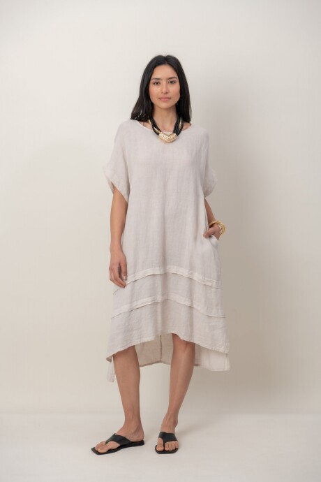 VESTIDO ENKI Beige