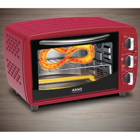 Horno eléctrico y freidora sin aceite Arno de 20 litros | 5 En 1 | Color rojo. Horno eléctrico y freidora sin aceite Arno de 20 litros | 5 En 1 | Color rojo.