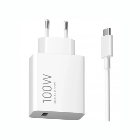 Cargador XIAOMI Potencia 100W Carga Rápida Tipo A a Tipo C Cargador XIAOMI Potencia 100W Carga Rápida Tipo A a Tipo C
