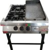 Anafe de 2 Hornallas a gas + Plancha Lisa Anafe de 2 Hornallas a gas + Plancha Lisa