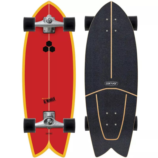 Surf skate Carver Ci Fish 29.25" X 9.75" Cx - Rojo Surf skate Carver Ci Fish 29.25" X 9.75" Cx - Rojo