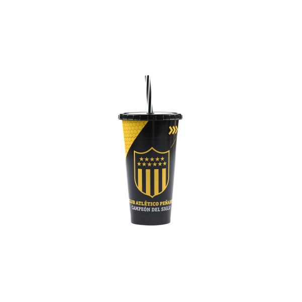 VASO 700ML C/PAJITA Peñarol Licencias 023