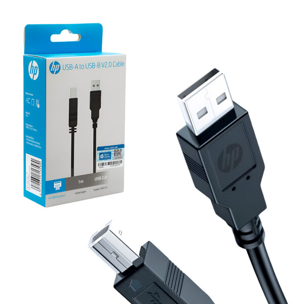 Cable HP DHCPT100 USB Para Impresoras Periféricos 2 Metros Color Negro