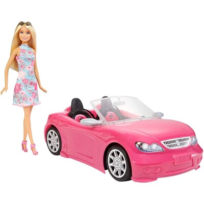 Auto Descapotable de Barbie Auto Descapotable de Barbie