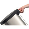 Papelera Basurero Tramontina con pedal Inox 30 litros Papelera Basurero Tramontina con pedal Inox 30 litros