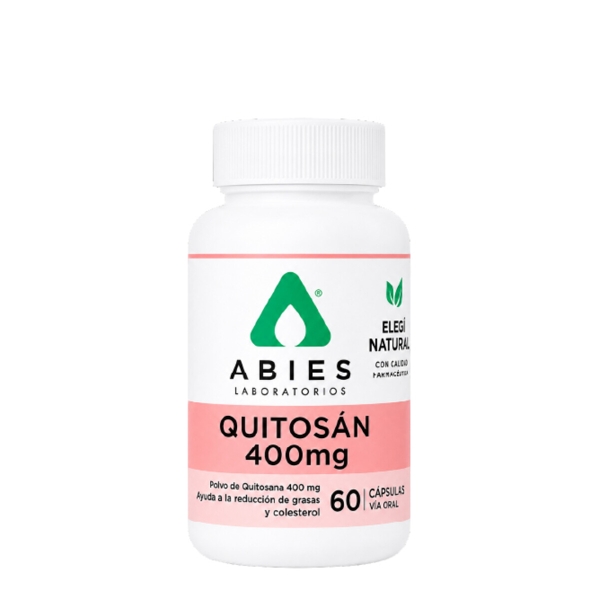 Quitosán 400mg 60 Cap ABIES 