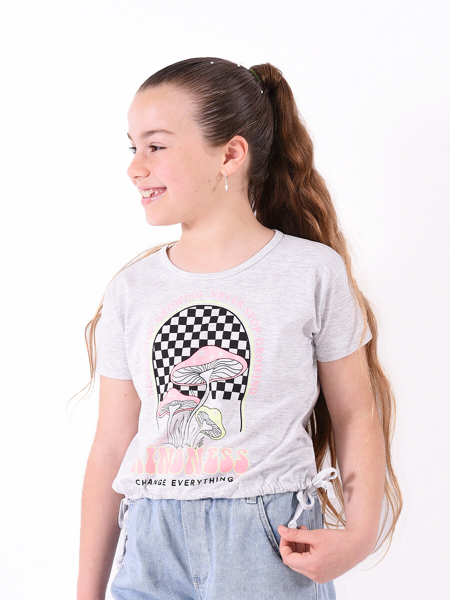 BLUSA BETTY - GRIS OSCURO 