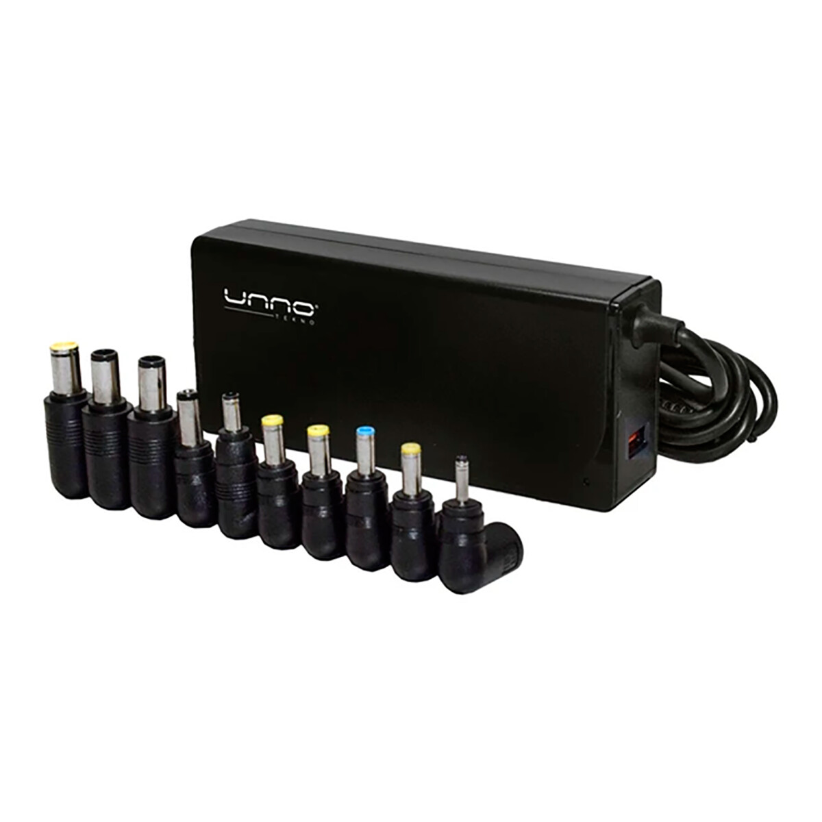 Cargador Universal Unno Tekno Para Notebook 10 Puntas 