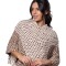 CHERRY PONCHO BEIGE