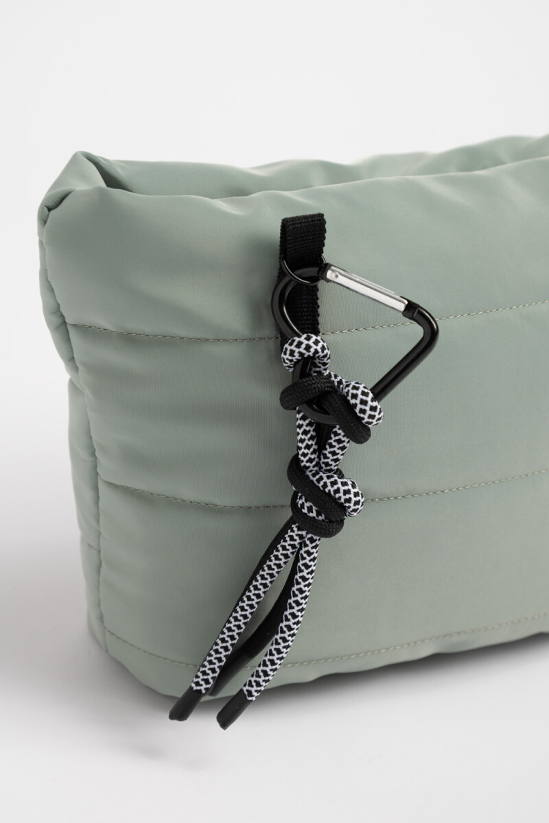 Necessaire capitoneado Verde Seco