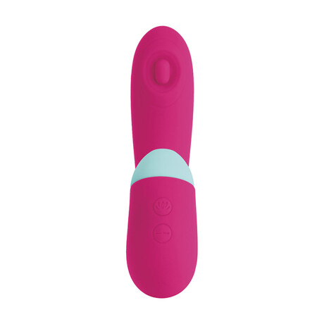 Vibrador con Succionador de Clítoris Blizzard Vibrador con Succionador de Clítoris Blizzard