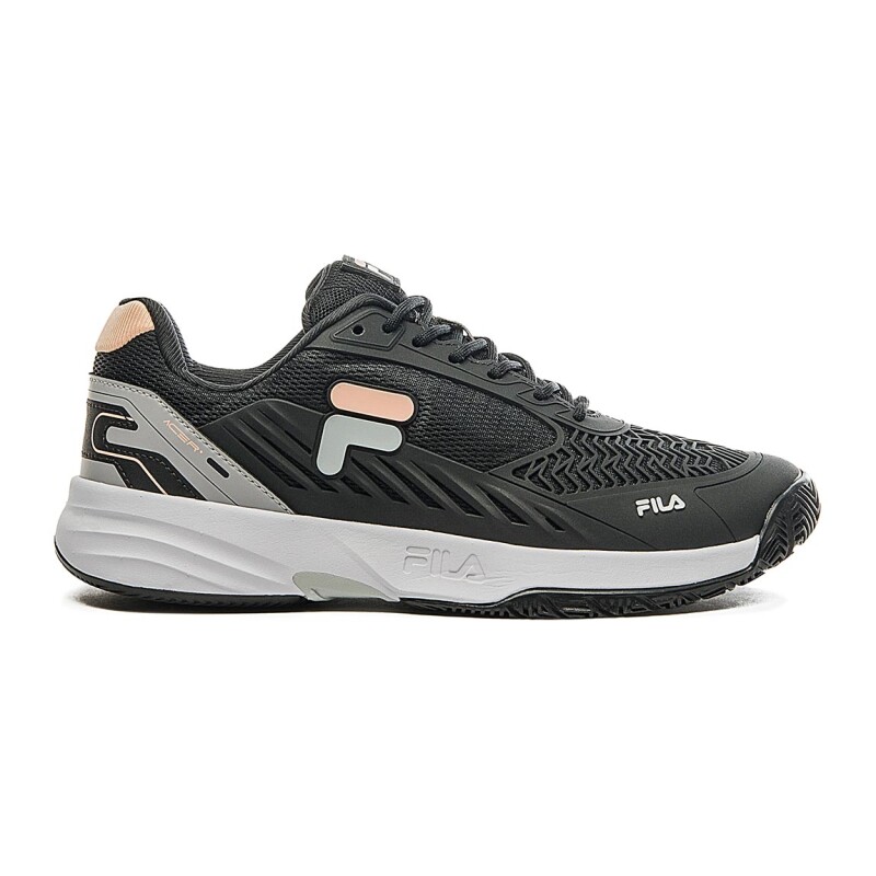 Championes De Tenis Mujer Fila Acer Negro-plata