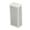 APLIQUE DE MURO STUTTGART VCP 1XE27 ALUMINIO BLANCO APLIQUE DE MURO STUTTGART VCP 1XE27 ALUMINIO BLANCO