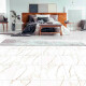 Ceramica Marmolada Brillo 45X45Cm Piso GAMAS DE BLANCO