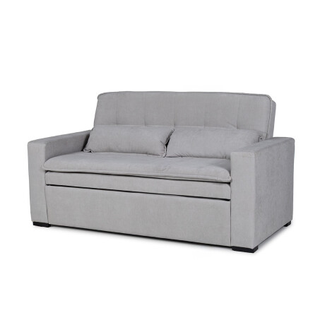 Sofá Cama Londres - Tela Microfibra 3013 (Gris)