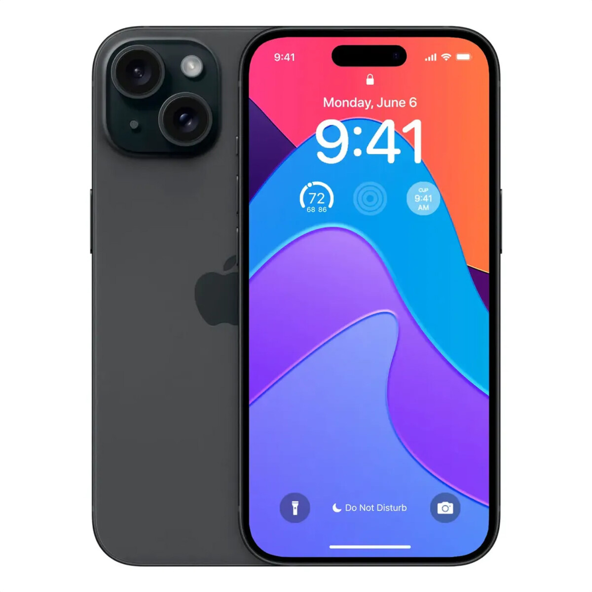 Iphone 15+ 6/128 Gb Ob - NEGRO 