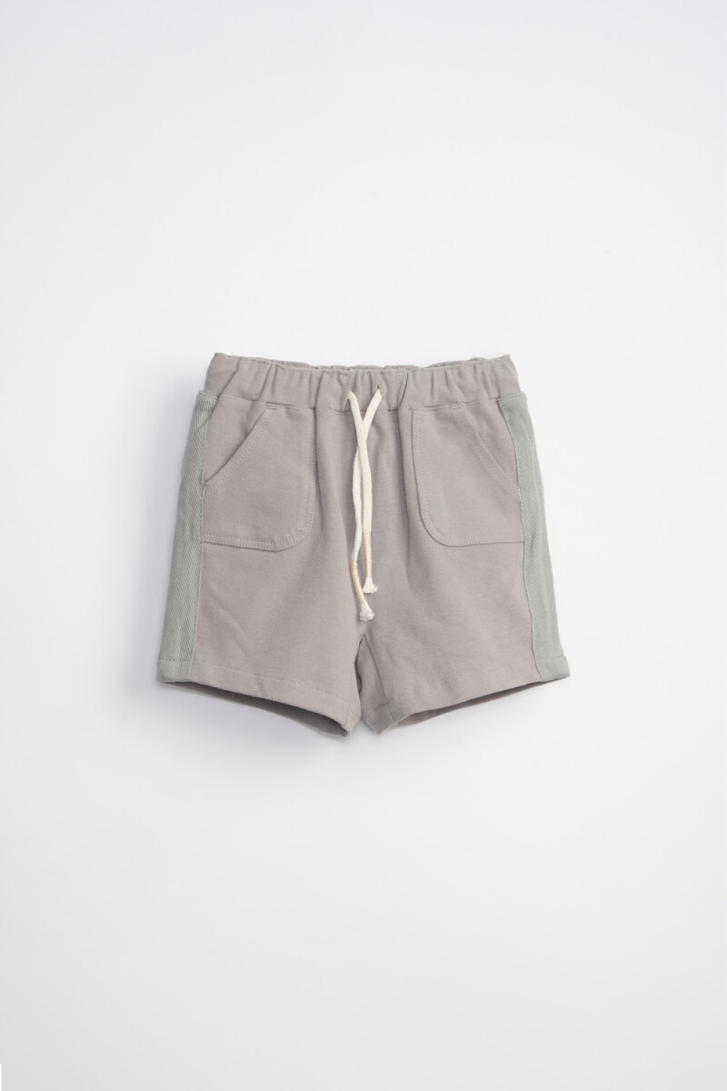 Short con bolsillos - Gris 