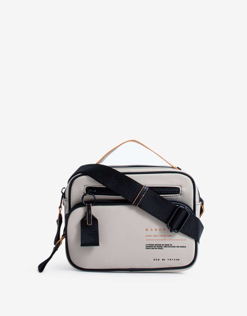 Bandolera Rue Du Voyage - Blanco Crudo 