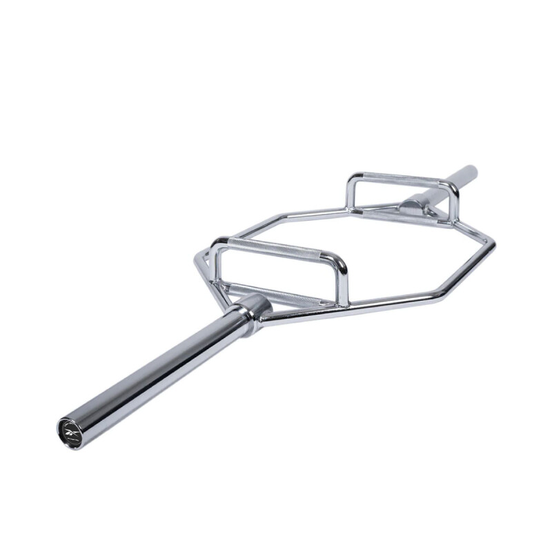 Barra Hexagonal Reebok Strength Plateado
