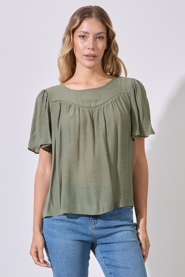 Blusa Puntilla VERDE