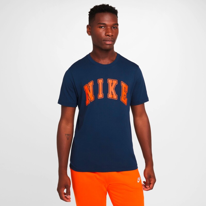 Remera Nike Sportswear Club de Hombre Azul