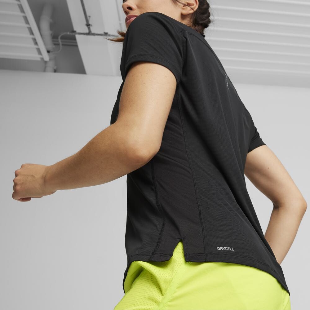 Run Favorites Velocity Tee W - Mujer Black